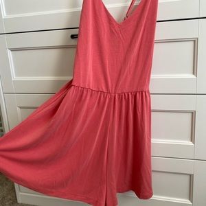 Coral Romper Size Large